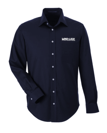 Devon & Jones Men’s Crown Woven Collection™ Solid Stretch Twill Shirt