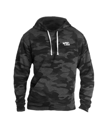 J America Adult Triblend Pullover Fleece Hooded Sweatshirt